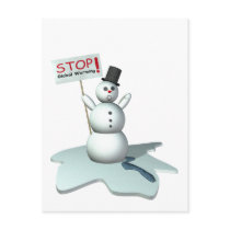 stop global warming postcards by M_Cavet stop global warming postcards
