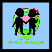 Stop Global Warming Poster