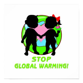 Stop Global Warming print