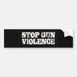 Stop Gun Violence Bumper Stickers