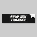 Stop Gun Violence bumper stickers