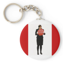 Stop Harper Keychains