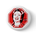 Stop Hillary Anti-Hillary Button by HillaryScaresMe Stop Hillary Anti-Hillary Button