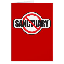 Stop Illegal Immigration - No Sanctuary cards