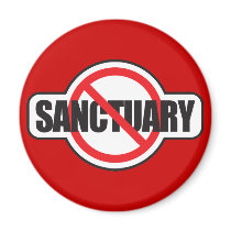 Stop Illegal Immigration - No Sanctuary magnets