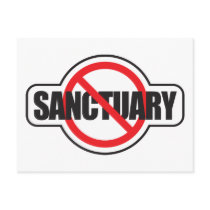 Stop Illegal Immigration - No Sanctuary postcards