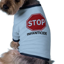 Stop Infanticide pet clothing