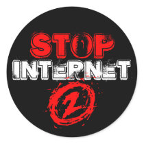 Stop Internet 2 Sticker