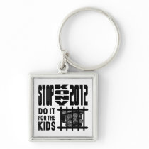 Stop Kony 2012 - Do it for the KIDS Keychain