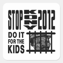 Stop Kony 2012 - Do it for the KIDS Sticker