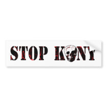 Stop Kony Bumper Stickers
