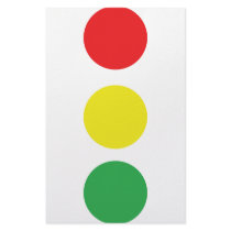 stop light icon custom stationery