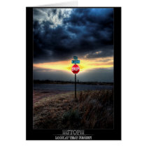 STOP!!! Look at that Sunset! cards