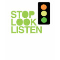 Stop Look Listen t-shirts by spreaddword Stop Look Listen t-shirts