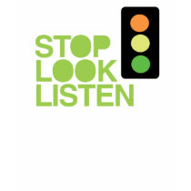 Stop Look Listen t-shirts