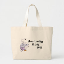 Stop Looking At Me Swan Bag