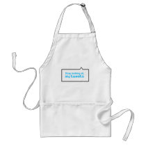 Stop looking at my tweets aprons by TwitterShirts Stop looking at my tweets aprons