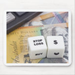 Stop loss Australian Dollar Mousepads