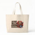 Stop Mad Cowboy Disease Bag by buttonZup Stop Mad Cowboy Disease Bag