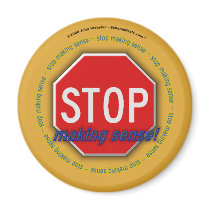 Stop Making Sense Magnet by SchemaGrafx Stop Making Sense Magnet