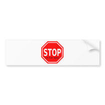 STOP me from aging! Bumper Sticker
