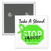 Stop Non-Hodgkin's Lymphoma Take A Stand Pinback Buttons