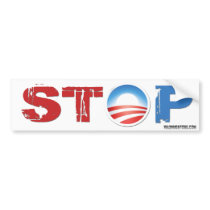 Stop Obama 2012 bumper stickers