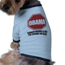 Stop Obama pet clothing by AmericanElephant Stop Obama pet clothing