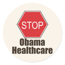 Stop Obama Healthcare Stickers