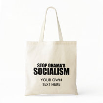 STOP OBAMA SOCIALISM CANVAS BAG
