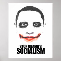 STOP OBAMA SOCIALISM POSTERS