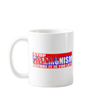 Stop Obamanism!  mugs