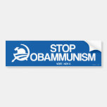 Stop Obammunism (blue) Bumper Sticker