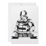 Stop Police Brutality Art for Occupy Movements Personalized Announcement