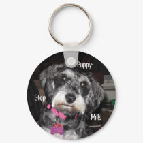 Stop Puppy Mills keychains by Fatjuan Stop Puppy Mills keychains