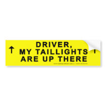 STOP READING AND START DRIVING bumper stickers