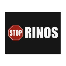 Stop RINOs postcards by AmericanElephant Stop RINOs postcards