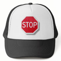 Stop Sign Cap hats by claricardoza Stop Sign Cap hats