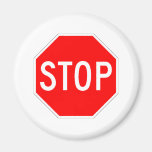 Stop Sign Customizable Fridge Magnets