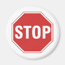 Stop Sign Design! Unique cool design! magnets