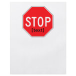 Stop Sign for a Cause Flyer Design