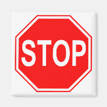 Stop Sign magnet