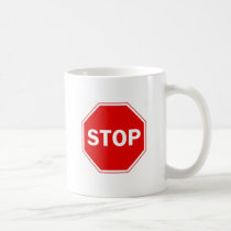 Stop Sign mugs