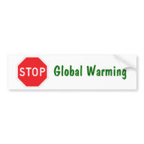 stop_sign_page, Global Warming bumper stickers