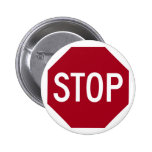 Stop Sign Pin