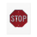 Stop Sign postcards by CrazyGear Stop Sign postcards