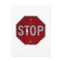 Stop Sign postcards