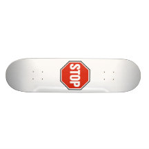 Stop sign - Skateboard