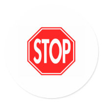 Stop Sign stickers