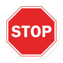 Stop Sign Sticker